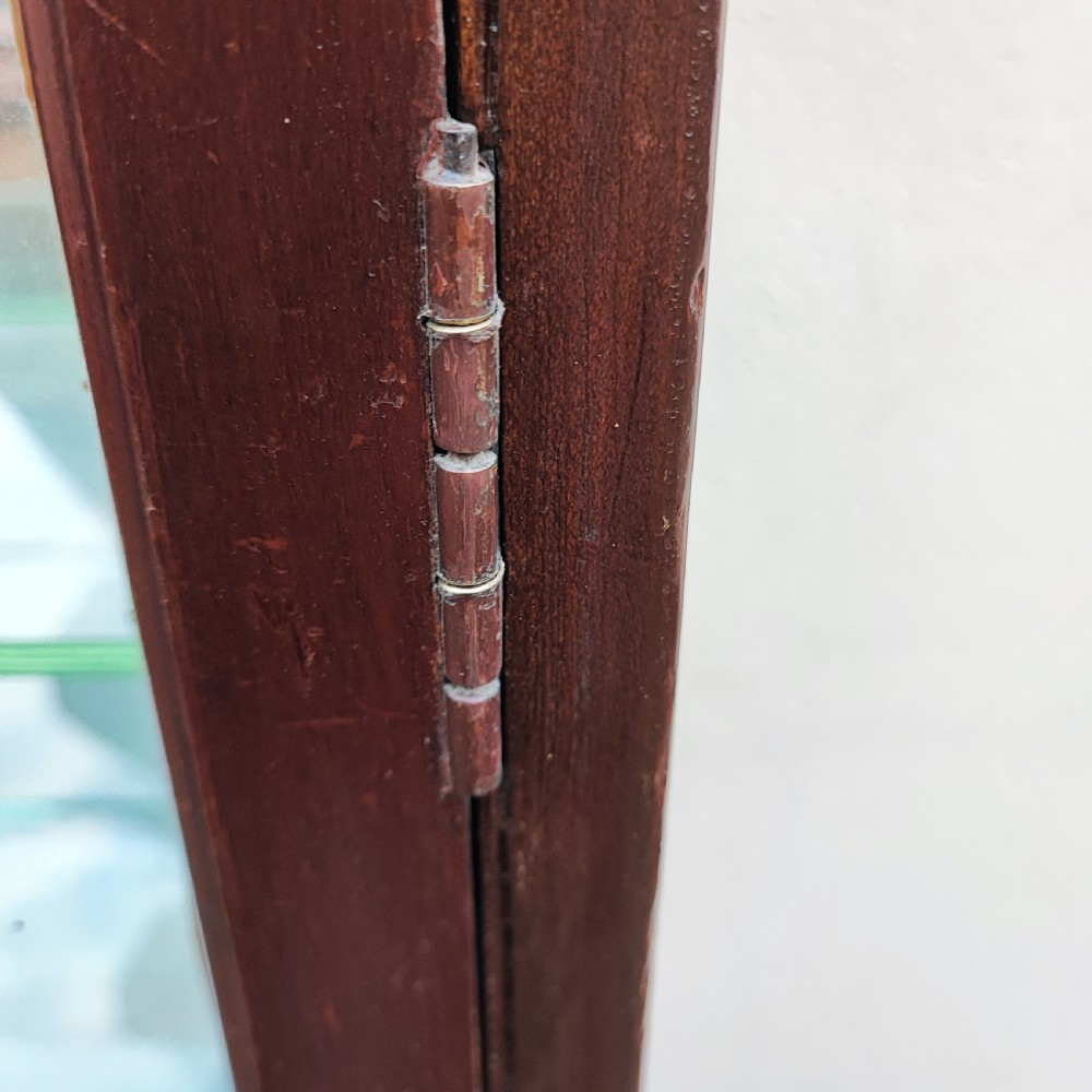 Superb Antique tall mahogany chemist cabinet View VII