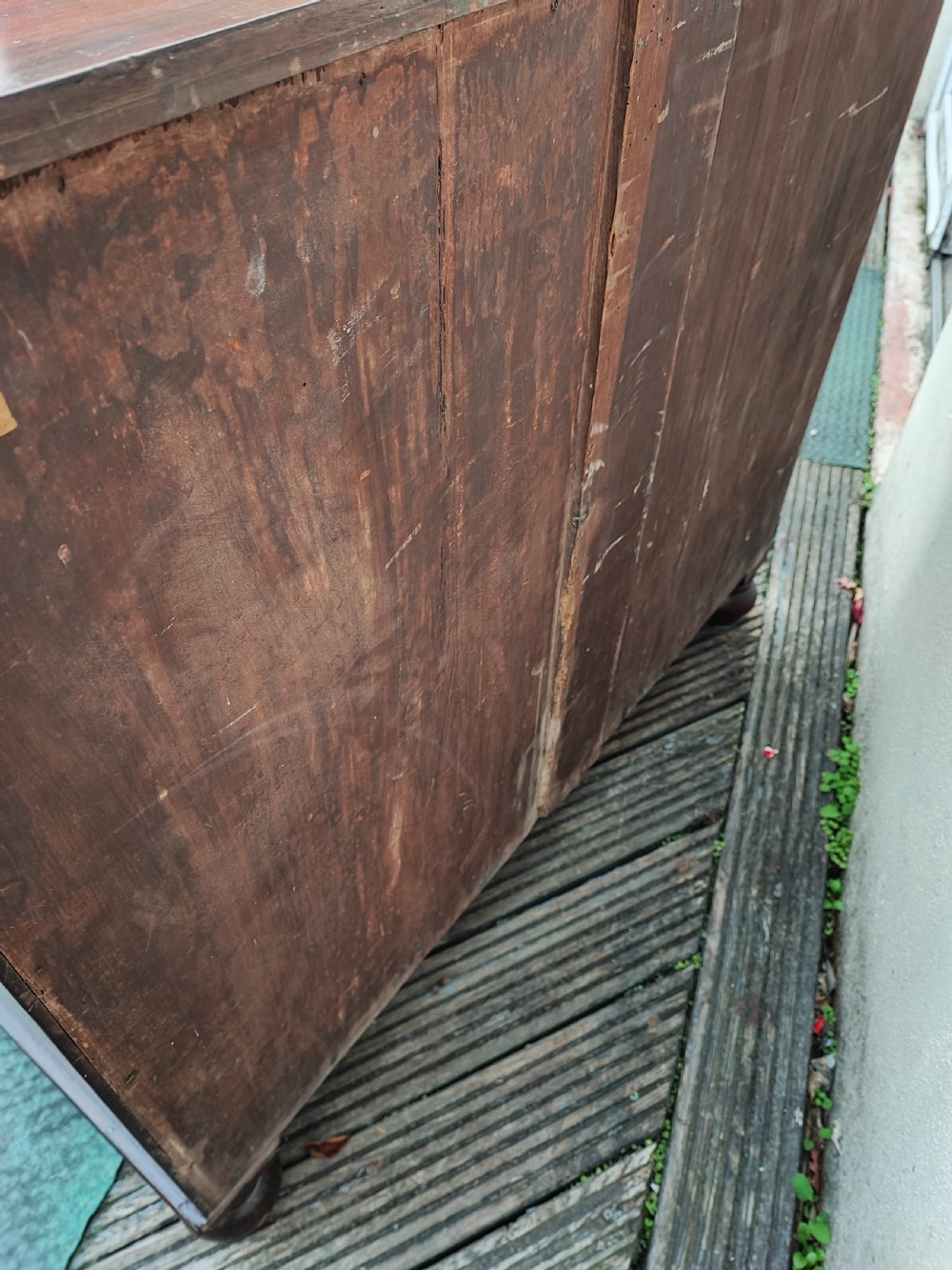 A fine regency mahogany side cabinet View II