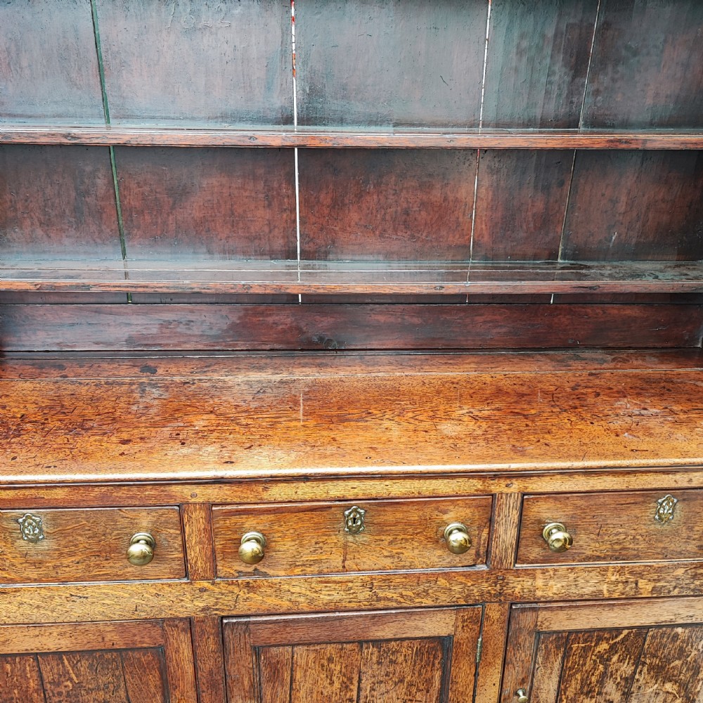 Good Georgian oak dresser View V