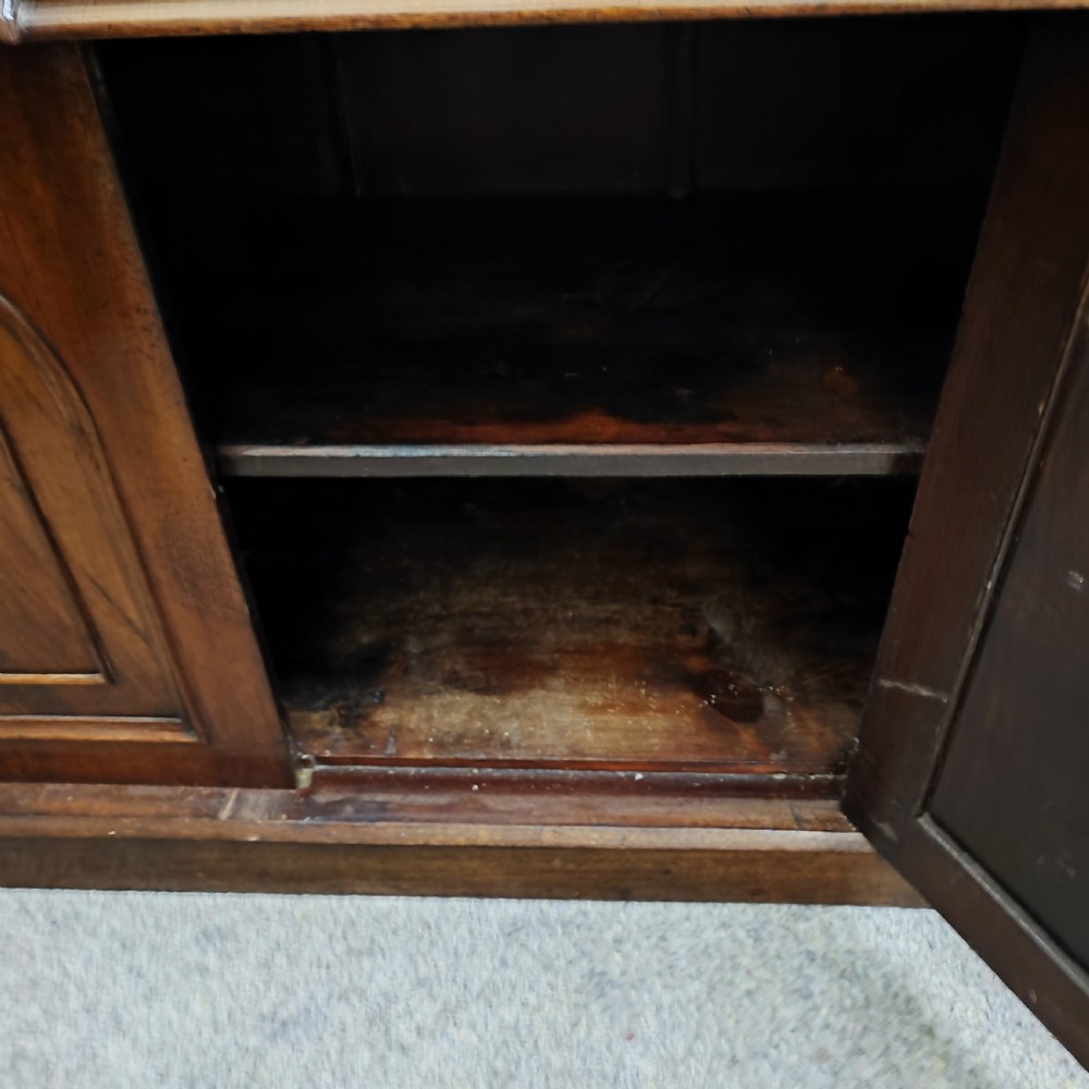 Victorian mahogany side cabinet View VII