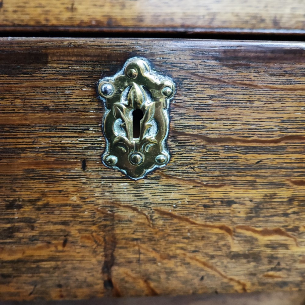 Georgian oak dresser base  View IV