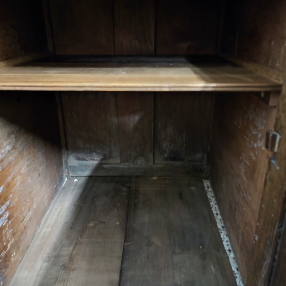 Georgian oak dresser base  View XII