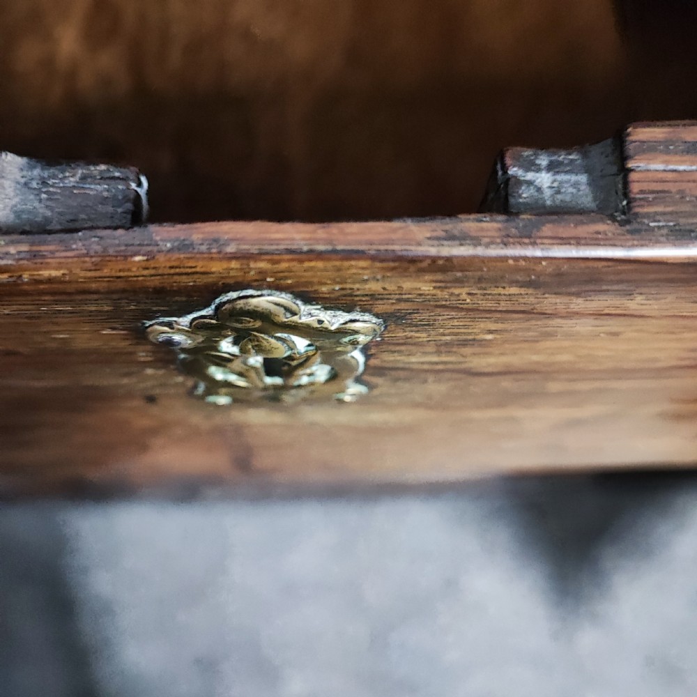 Georgian oak dresser base  View XV
