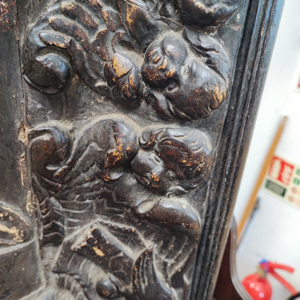 Antique religious panel for home use View VII