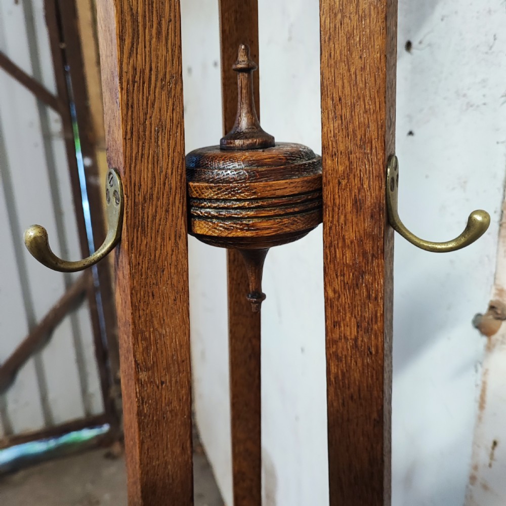 Arts and crafts coat and umbrella  hall stand View IV