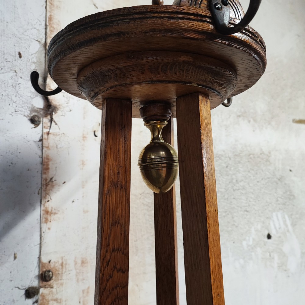 Arts and crafts coat and umbrella  hall stand View V