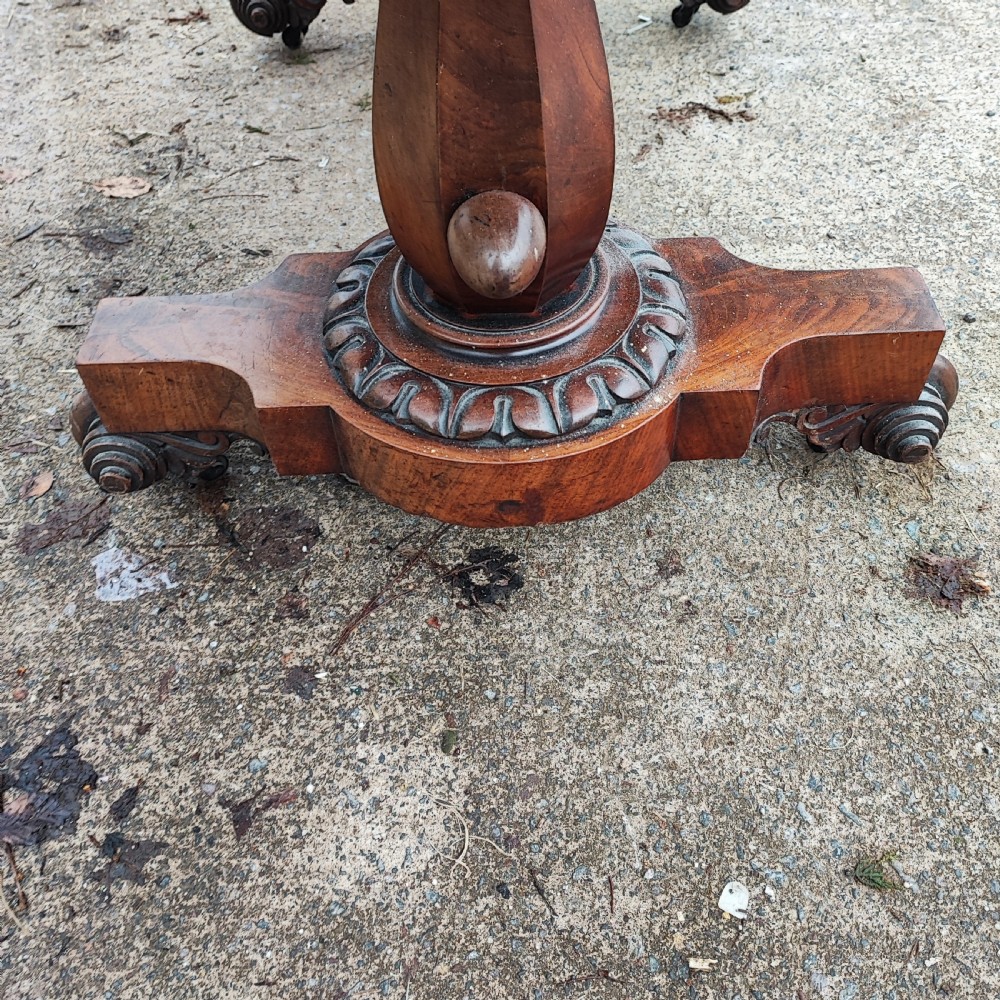 Superb william1v library table in mahogany  View II