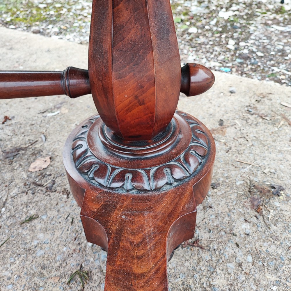 Superb william1v library table in mahogany  View XII