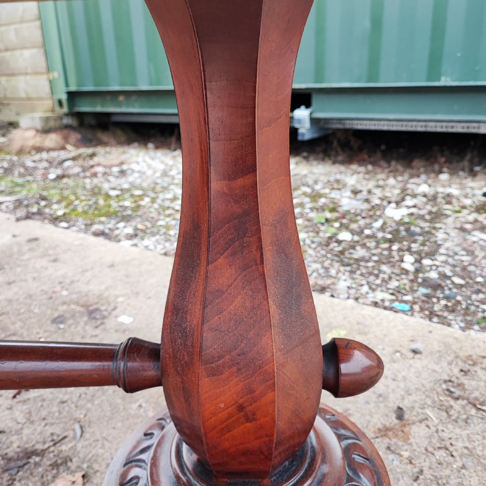 Superb william1v library table in mahogany  View XIII