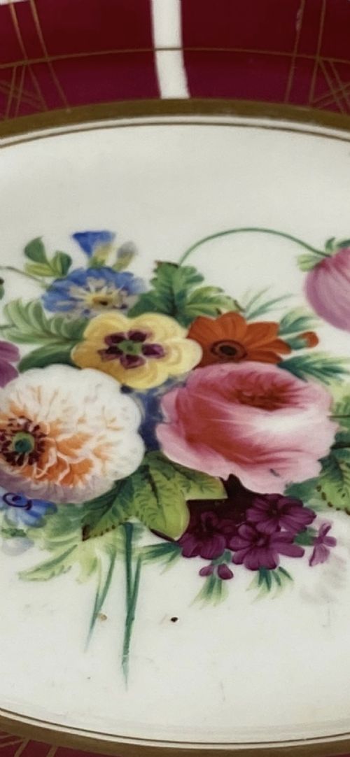 19TH CENTURY PART DESSERT SERVICE - ADDITIONAL PHOTO 3