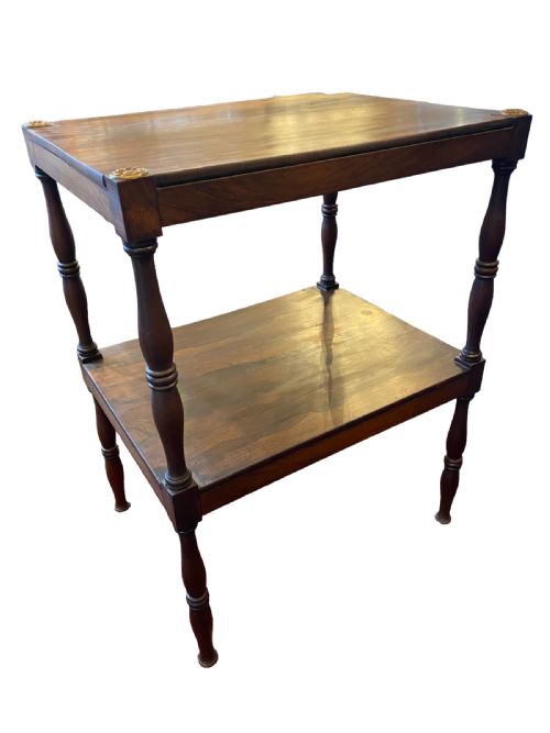 REGENCY ROSEWOOD DRAWING ROOM TABLE - ADDITIONAL PHOTO 1