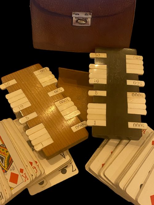 ANTIQUE BEZIQUE GAMING SET - ADDITIONAL PHOTO 5