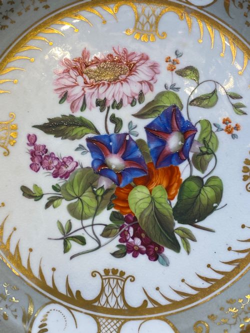 BLOOR DERBY CABINET PLATE - ADDITIONAL PHOTO 1