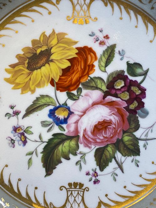 BLOOR DERBY CABINET PLATE - ADDITIONAL PHOTO 1