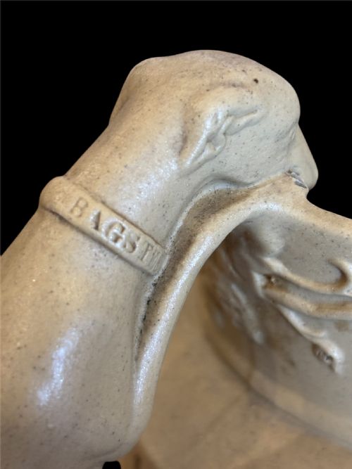 GEORGIAN RELIEF MOULDED ALE JUG CIRCA 1820 - ADDITIONAL PHOTO 5