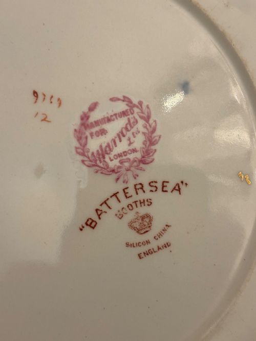 ANTIQUE BOOTHS BATTERSEA DINNERSERVICE - ADDITIONAL PHOTO 2