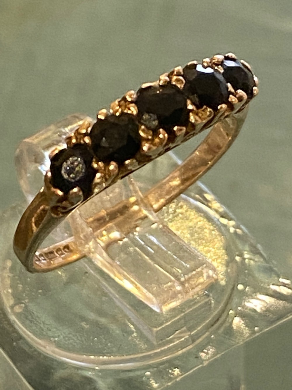 Antique sapphire ring 