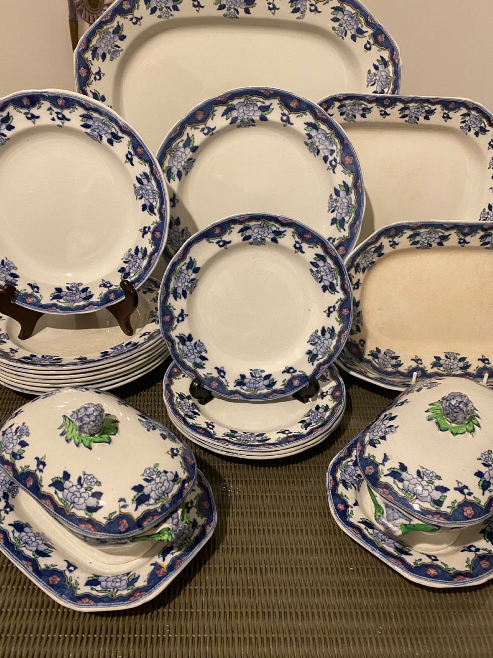 Antique Copeland-Spode service for eight