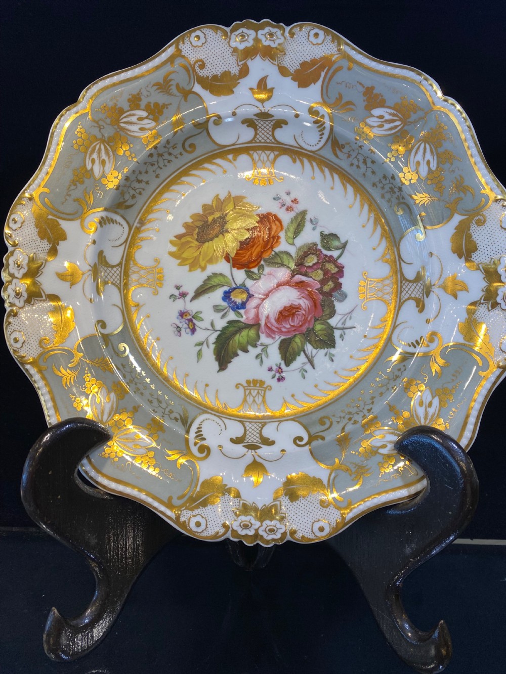 Bloor , Derby, “cabinet” plate