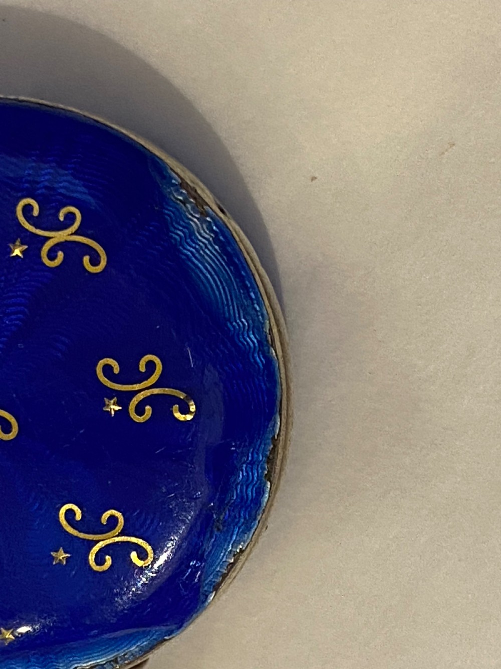 Antique ladies enamel pocket watch  View VI