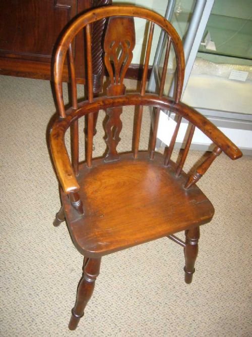 Child's Yew Wood Windsor Chair