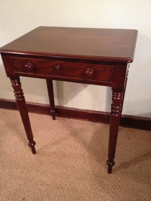 Small Mahogany Side Table
