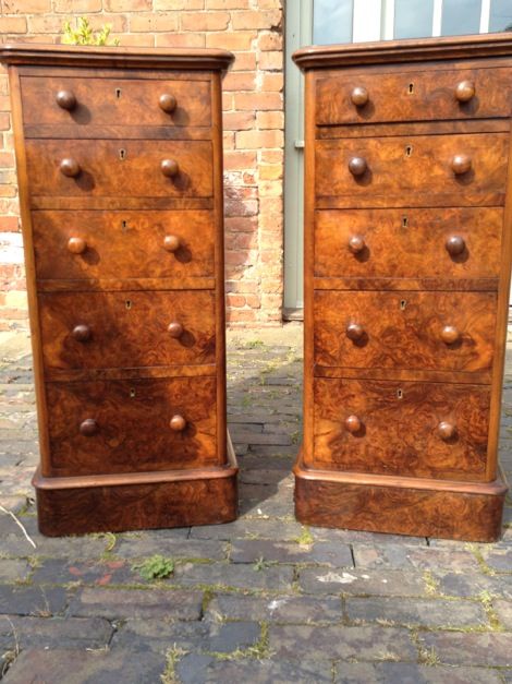Pair of Bedside Chests