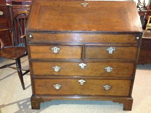 George II Oak Bureau