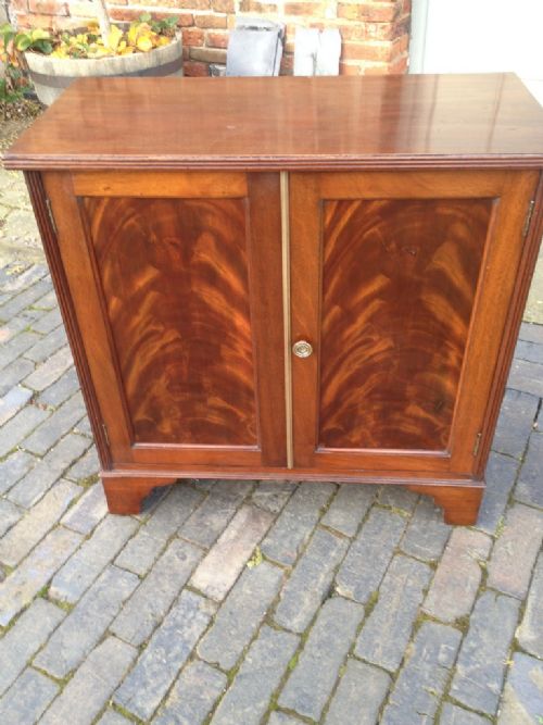 Mahogany Two Door Cupboard