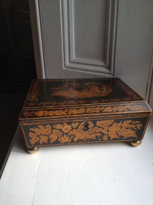 Regency Penwork Box