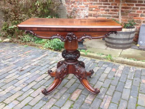 William IV Rosewood Tea Table