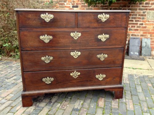 George III Oak Chest of Drawers
