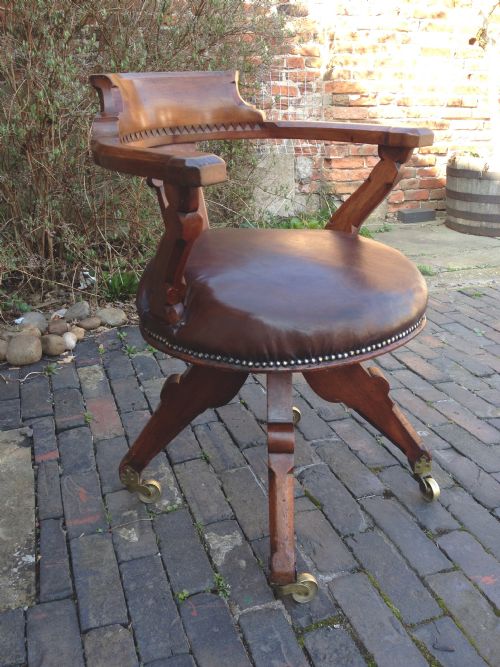 Office Chair in the Manner of Charles Bevan