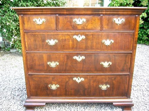 Early Eighteenth Century Walnut Chest of Drawers