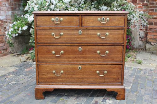 George III Oak Chest of Drawers