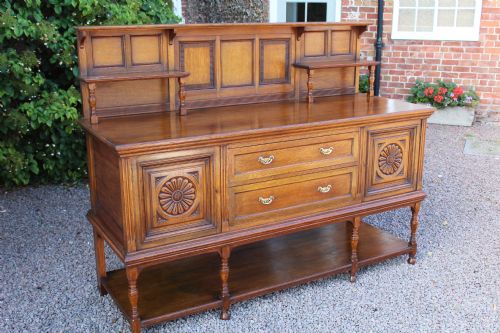 Victorian Oak Sideboard