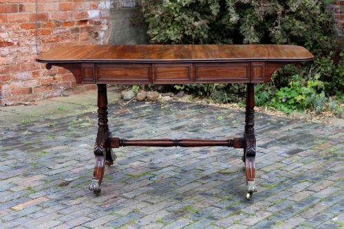 Regency Mahogany Sofa Table