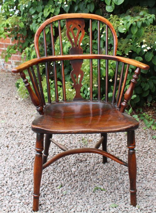 Yew Wood Windsor Chair