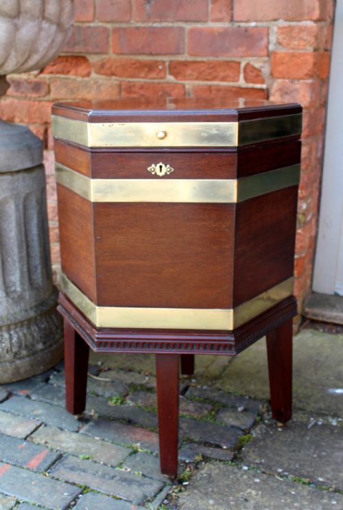 Regency Mahogany Cellarette