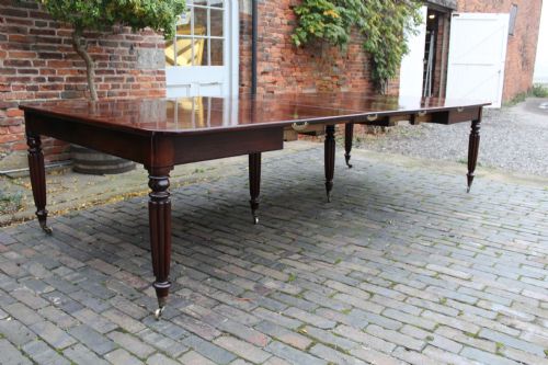 fig 1. Regency 10ft Mahogany Dining Table