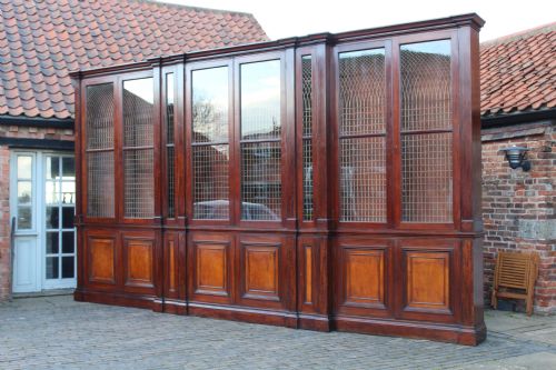 fig 1. Nineteenth Century Library Bookcase