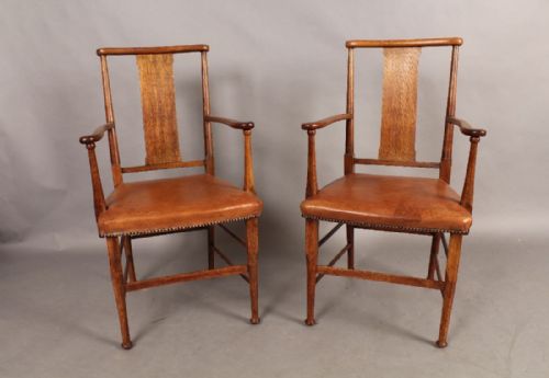 Pair of Cotswold School Armchairs