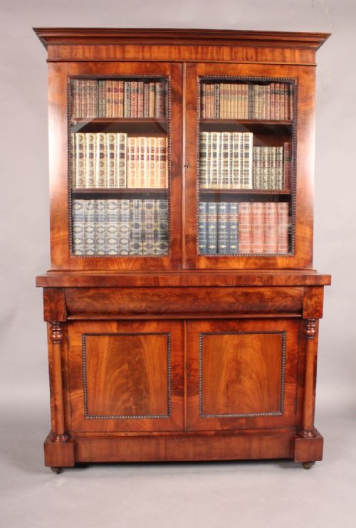 Nineteenth Century Mahogany Bookcase