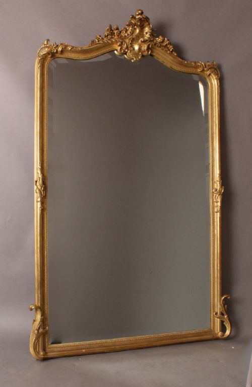 Superb French Nineteenth Century Mirror