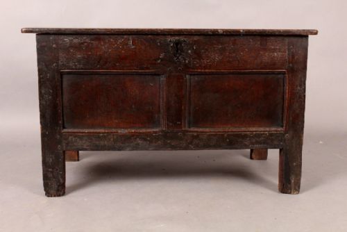 Oak Coffer of Small Proportions