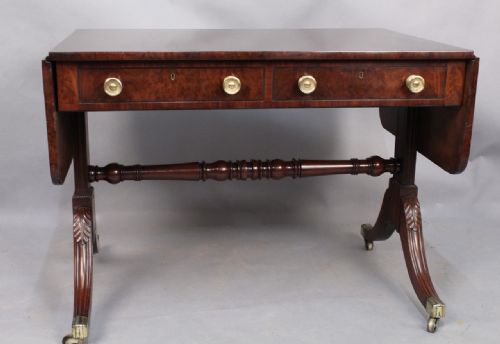 Regency Mahogany Sofa Table