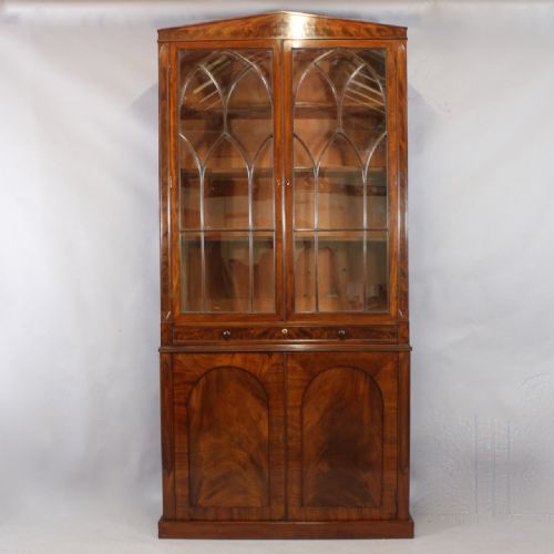 George III Mahogany Bookcase