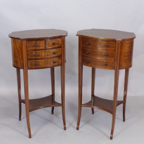 Fine Pair of Bedside Cabinets
