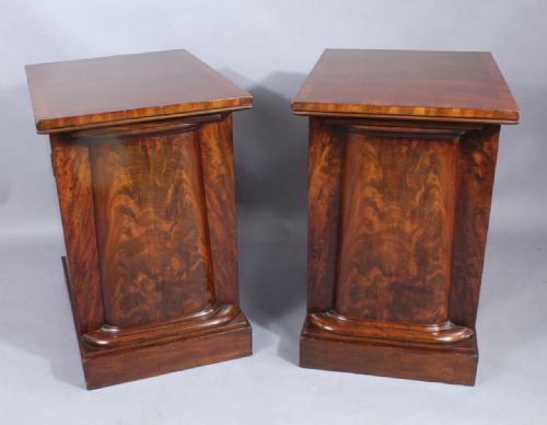 Pair of Bedside Pedestals