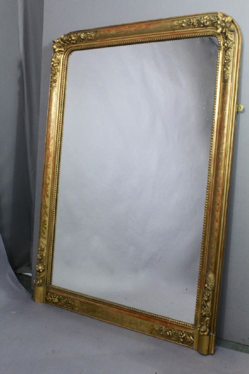 French Gilt Console Mirror